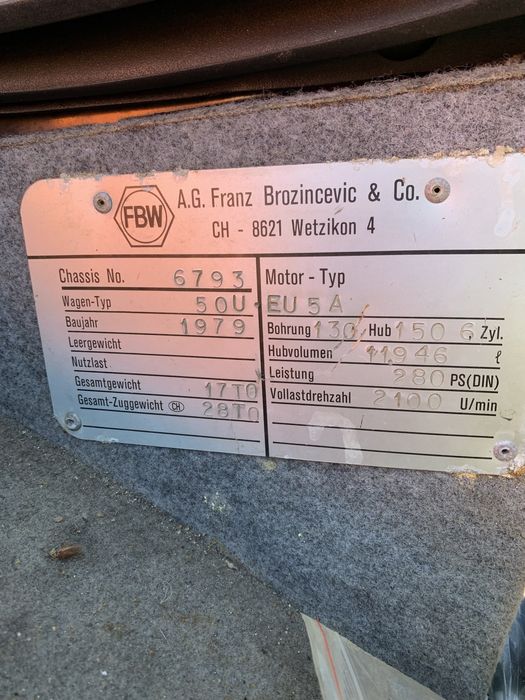 Камйон FBW MAN..