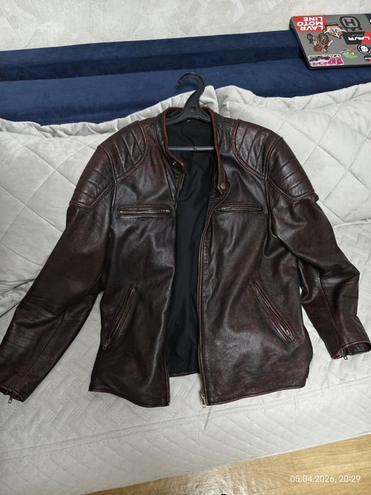 Куртка кожаная мужская