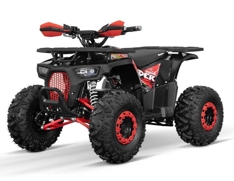 ATV electric ECO DustRider XXL 1000W 48V 20Ah cu diferentia, rosu