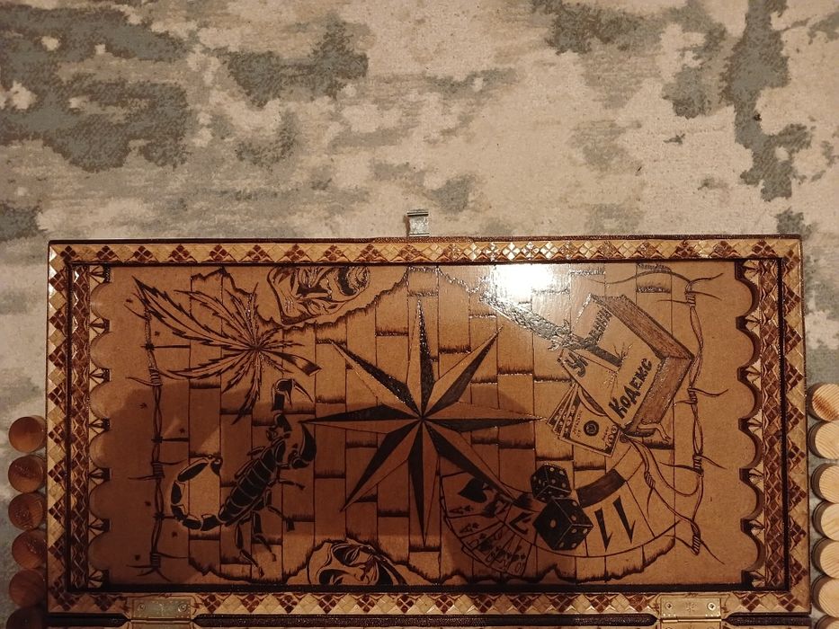 Продам нарды ручная работа