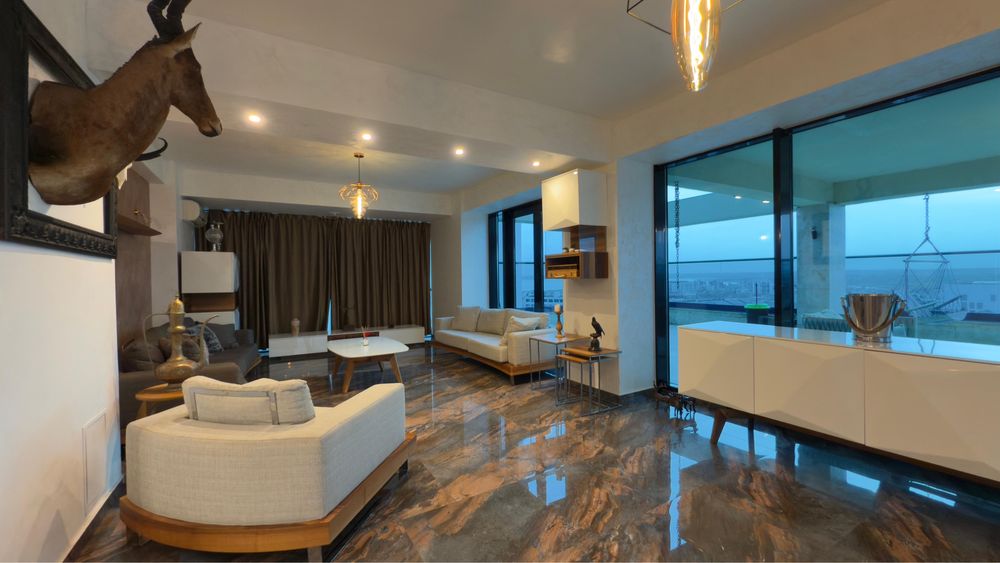 Lux penthouse de inchiriat  | etajul 9 | 3 camere | hanul cu peste