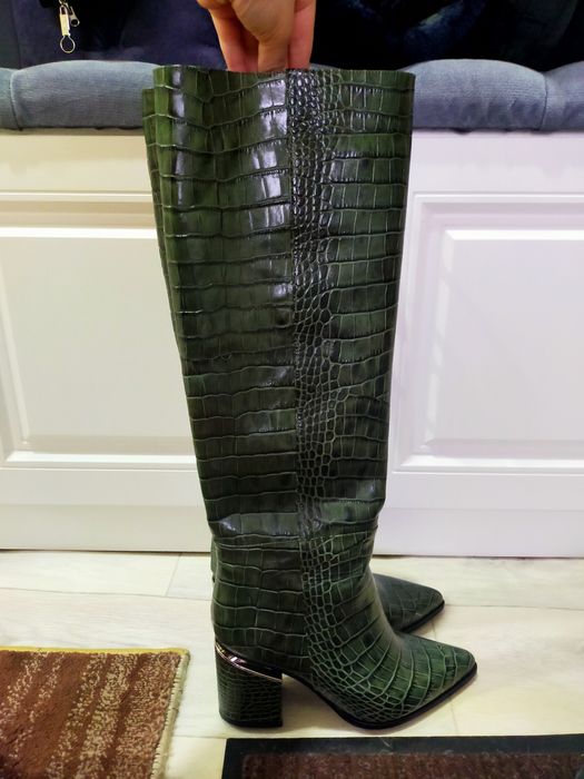 сапоги изумрудные