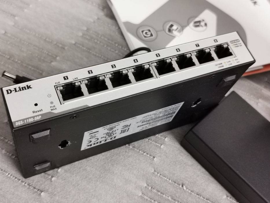Switch retea DGS-1100-08P POE