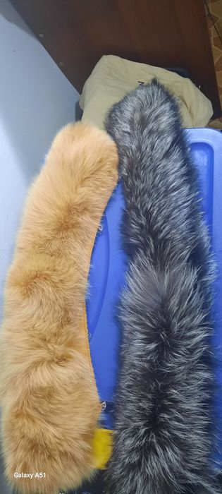 Воротники разные песец