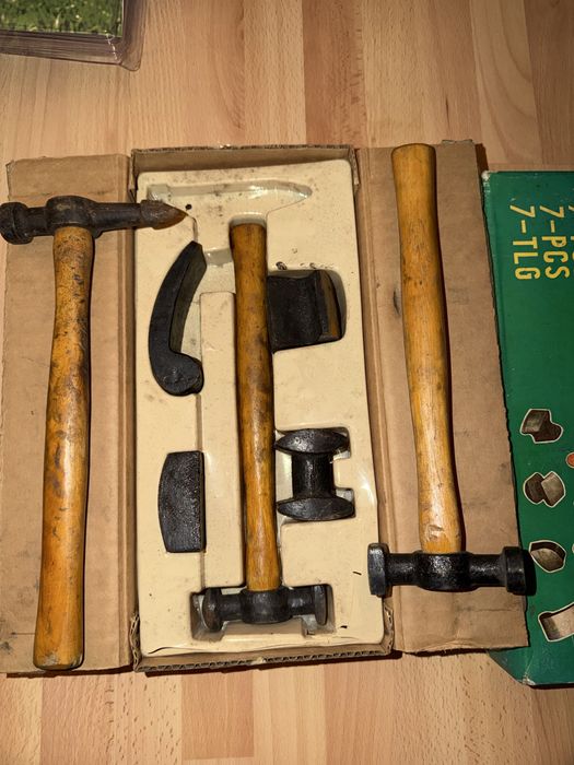 Set ciocane tinichigerie auto / îndreptat tablă caroserie