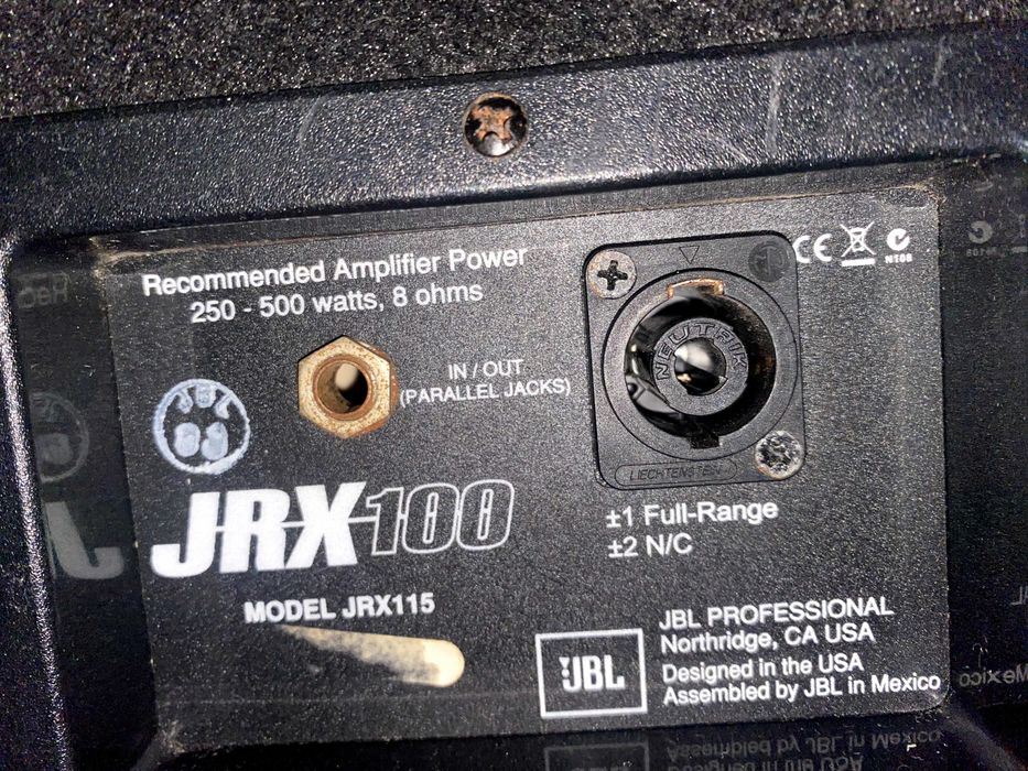 Vind Boxe JBL JRX 100