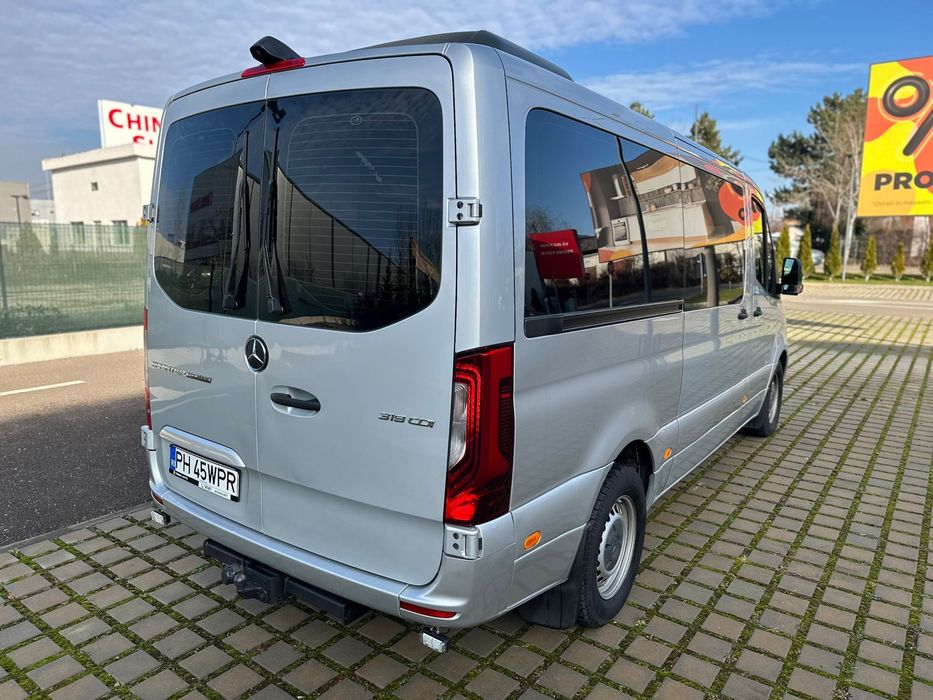 Mercedes Sprinter Tourer 319cdi 8+1 locuri 2022. Led 2.0cdi 190cp 9vit