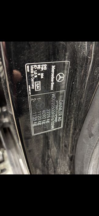 Dezmembrez C250d W205 4Matic an 2017