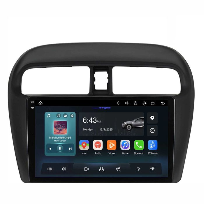 Navigatie Mitsubishi Attrage | Mirage | Space Star (2012-2024),Carplay