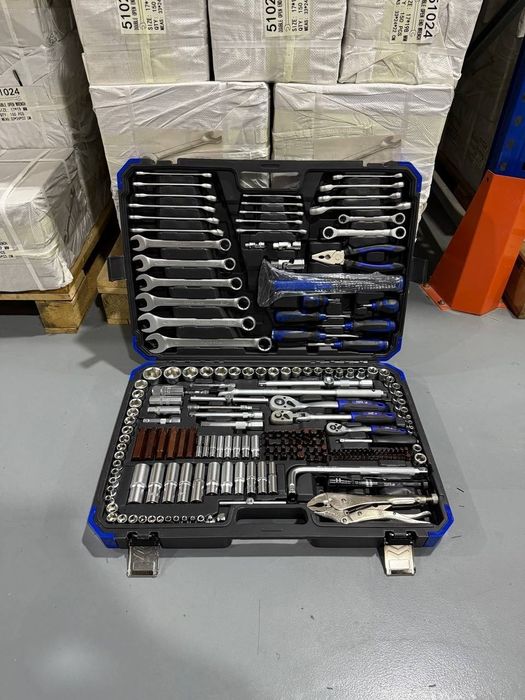 Kluch nabor YOFE 202 pcs / Набор ключ Йофе 202 — golovka treshotka CRV