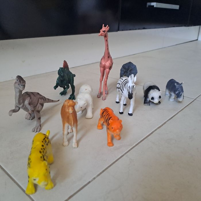 Детски играчки - гумени животни