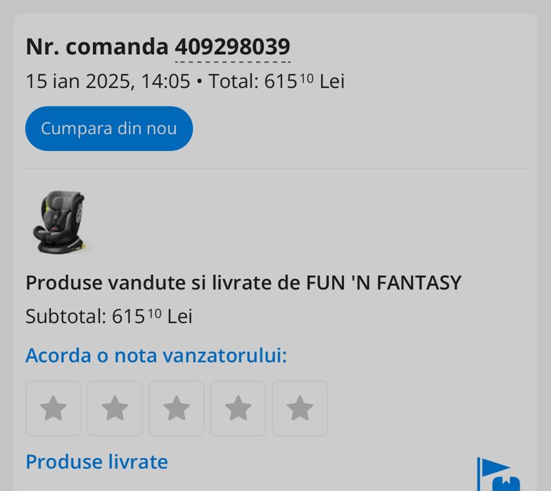 Scaun de masina Buf Boof