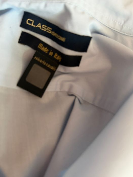 Cămașă CLASS Roberto Cavalli Made in Italy, bleu, mărimea S