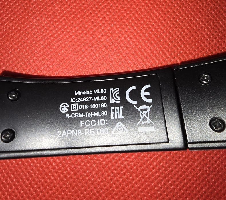 Слушалки безжични Minelab ML 80 + wireless module WM 08