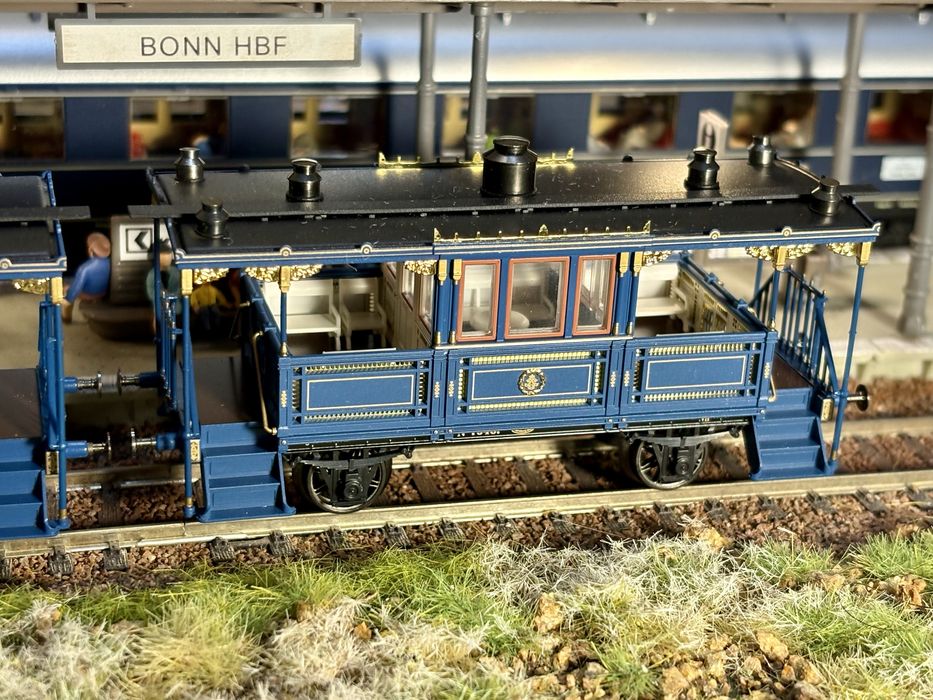 Vand Marklin set vagoane de tren regal Konig Wilhelm Zug HO AC analog.