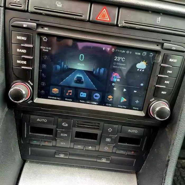 Navigație Android 15 Dedicata Audi A4 4GB RAM – CarPlay, QLed, DSP