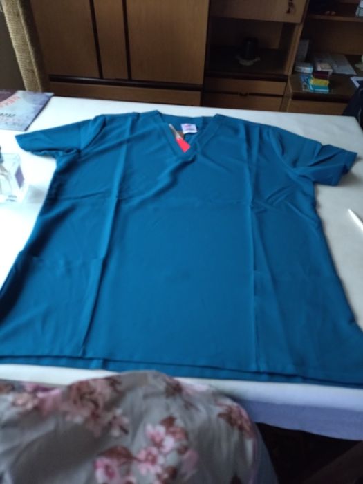 Работно облекло, цвят петролно зелено