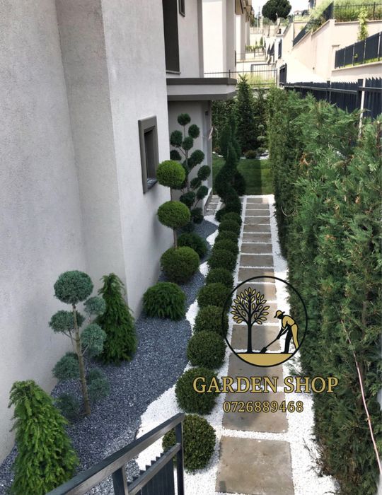 Ofer servici complete  de amenajari gradai si spatii verzi