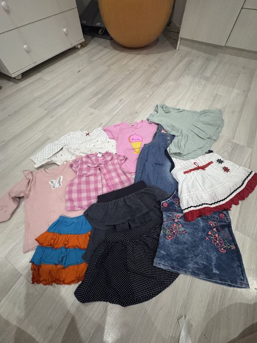 Пакет вещей 80-86 на девочку