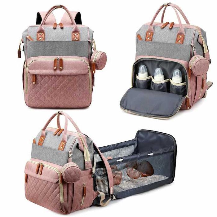 Mommy Bag,mamici si bebelusi,rezistent la apa,saltea de infasat, 42x30x18 cm