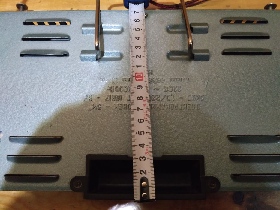 Электрокамин "Огонек-3М "1000Вт времён СССР