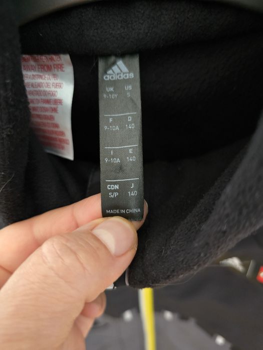 Флисовая кофта Adidas Lego