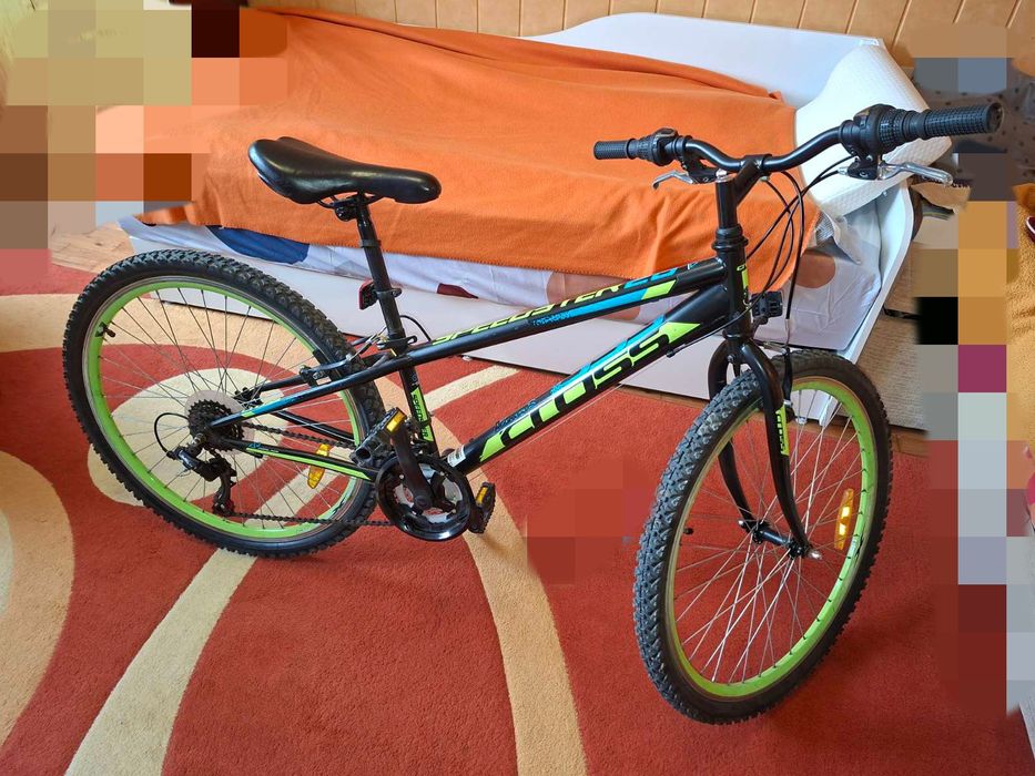 Продавам детски велосипед Cross Speedster Steel 26" Черен