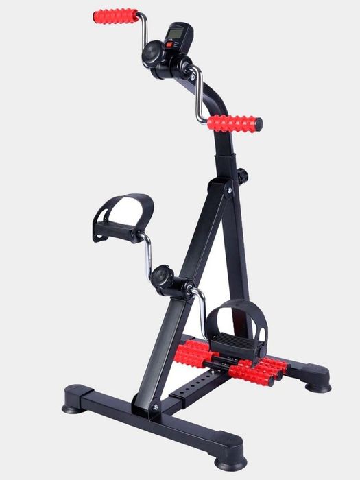 Мини велотренажер + массаж для ног