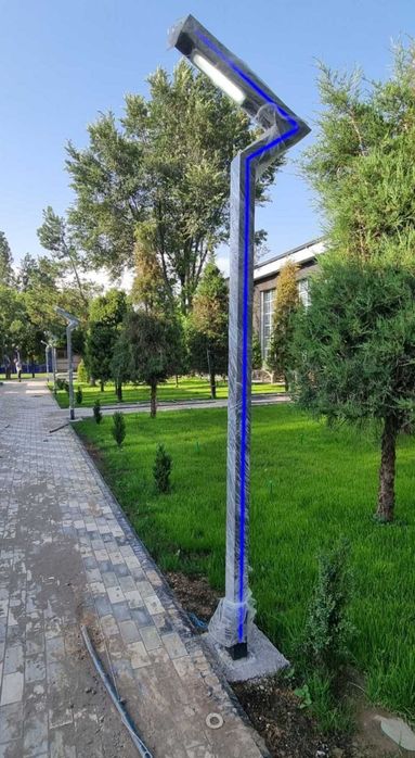 Уличные фонари в стиле hi-tech от производителя в Ташкенте