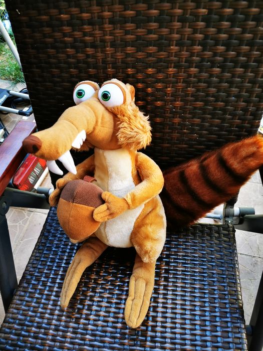 Vand jucarie plus Scrat Ice Age 40cm stare perfecta