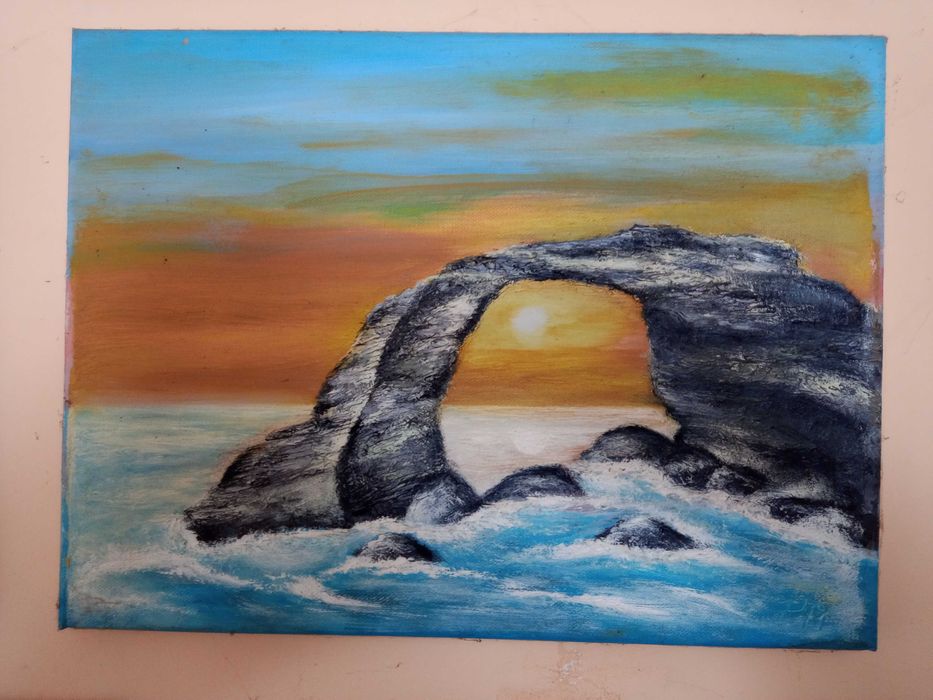 Продавам маслени картини от галерия във Виена 30 лв.бр.