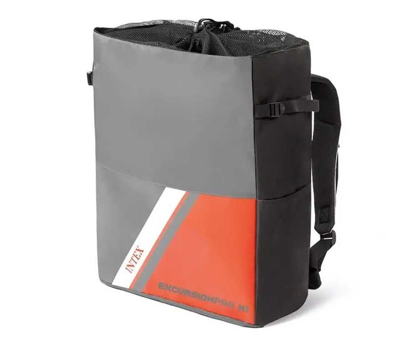 Надуваем двуместен каяк Intex Excursion Pro K2