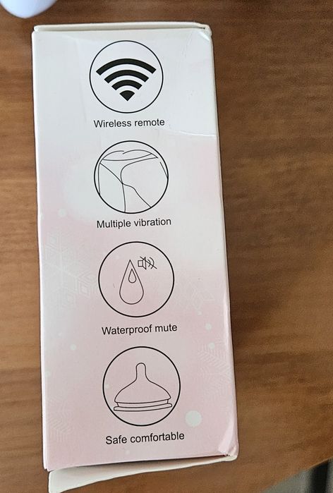 Wireless remote invisible double vibration