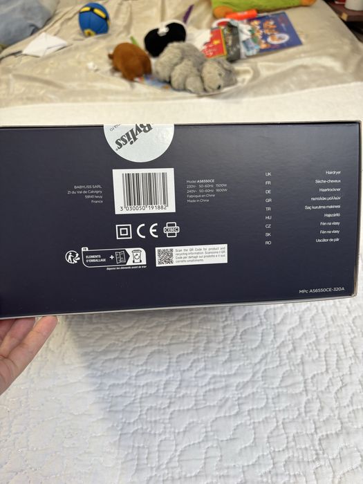 Uscator phoen de par si hairstyling BaByliss Air Wand AS6550E airstyler
