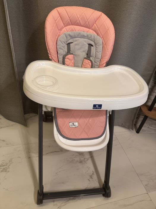 Столче за хранене Lorelli - Party, Mellow Rose Leather