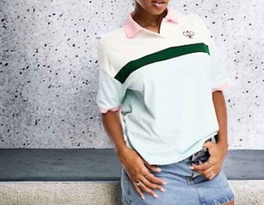 Levi’s дамска блуза поло тенис клуб с етикет