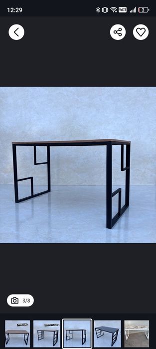 stol,stul, loft partalar, stelaj / столлар, лофт парталар цехдан!