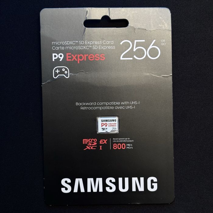 Карта памяти для Nintendo Switch 2 microSD Express 256 ГБ