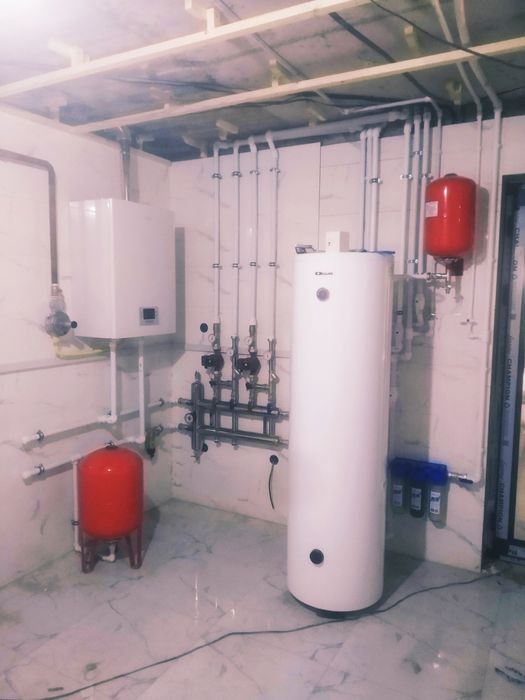 Аккуратный и качественный монтаж отопления и водоснабжения