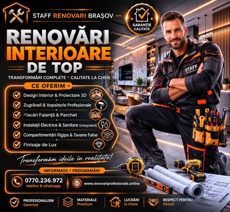 Amenajări Interioare Renovari