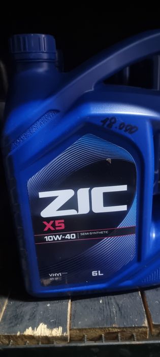 Zic x5 10w40 бензин 6л