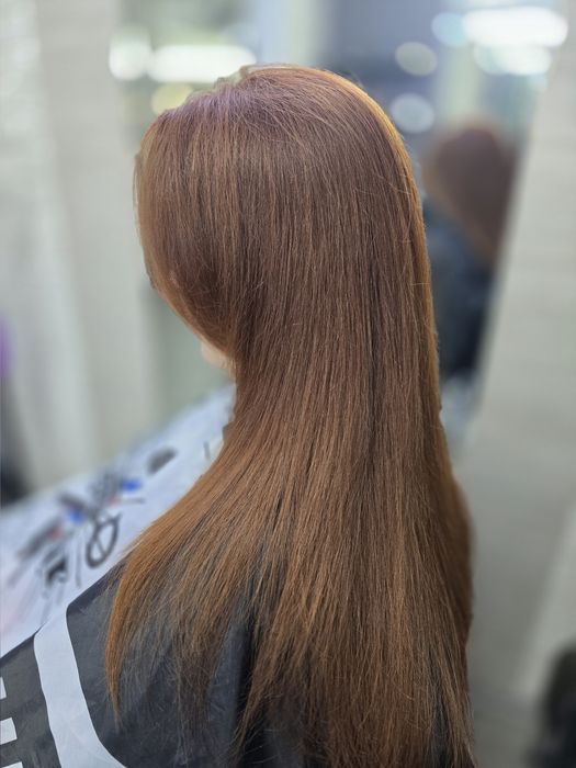 Услуги парикмахера. Ботокс (лечение) волос. Саина-Абая