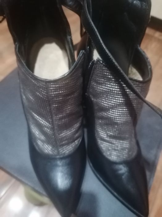 Botine dama piele