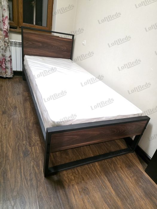 Односпальная, двуспальная кровать БЕРЁЗА, Karavat, Kravat loft, iphone