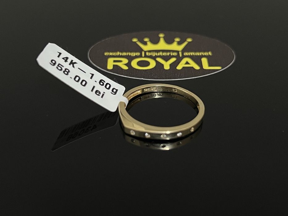 Bijuteria Royal CB : Inel dama aur 14k 1,60 grame
