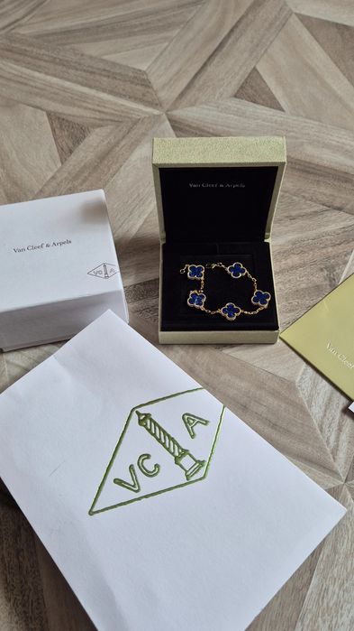 Bratara Van Cleef & Arpels Blue Motifs