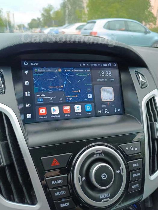 Ford Focus MK3 - 9" Android 14 Мултимедия Форд Фокус Навигация Андроид