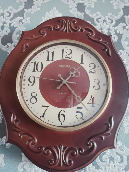 обмен настенные часы из цельного бука