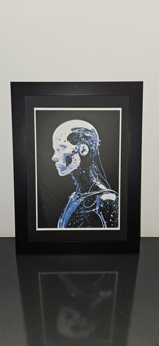 Tablou abstract printata 3D