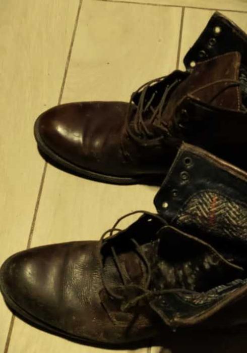 Ghete din piele marime 43,stare buna